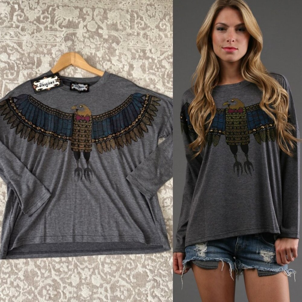 NWT! MEGHAN FABULOUS Baldie Long Sleeve Tee - Size 2